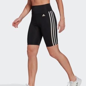 Adidas black women’s bike shorts.